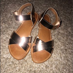 Rose Gold Sandals